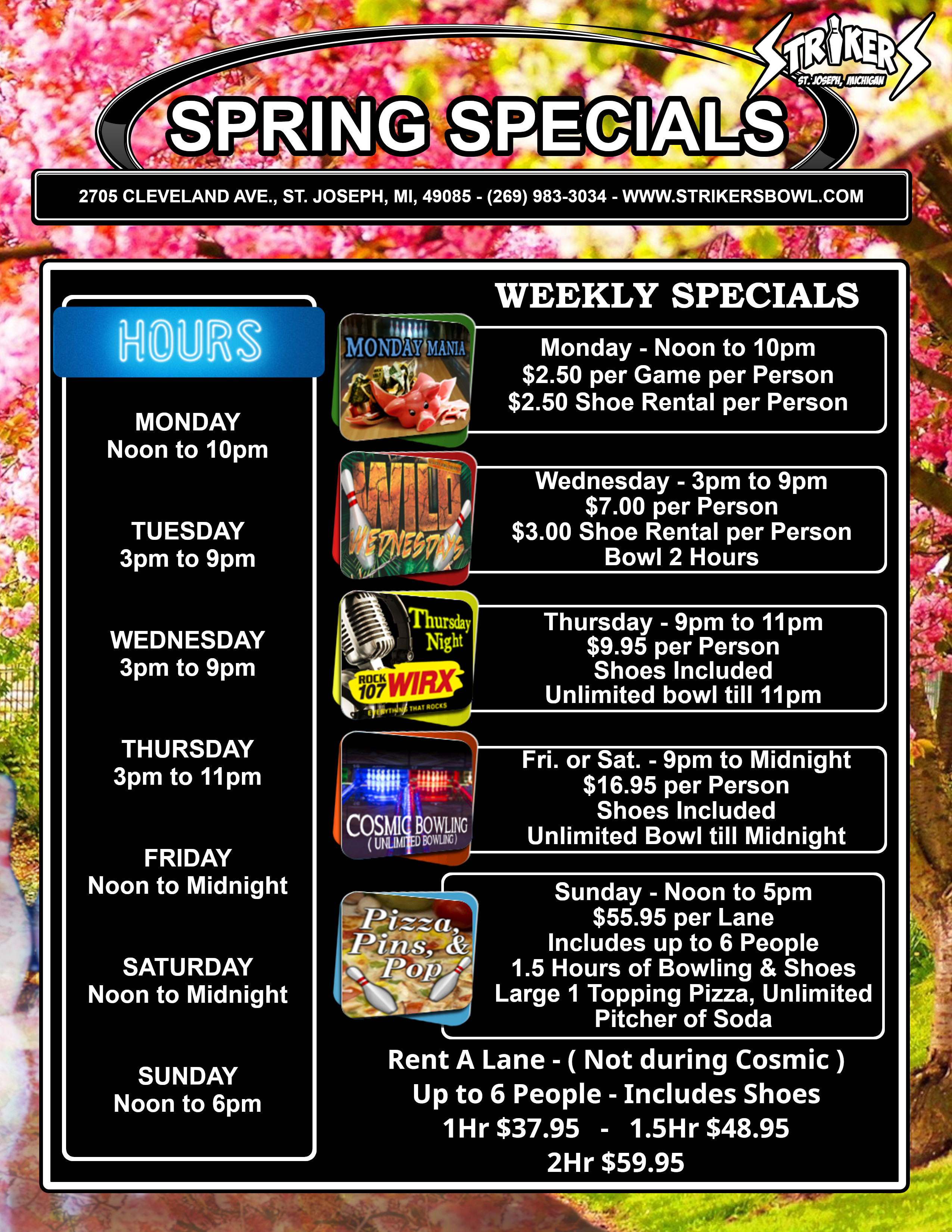 winter specials